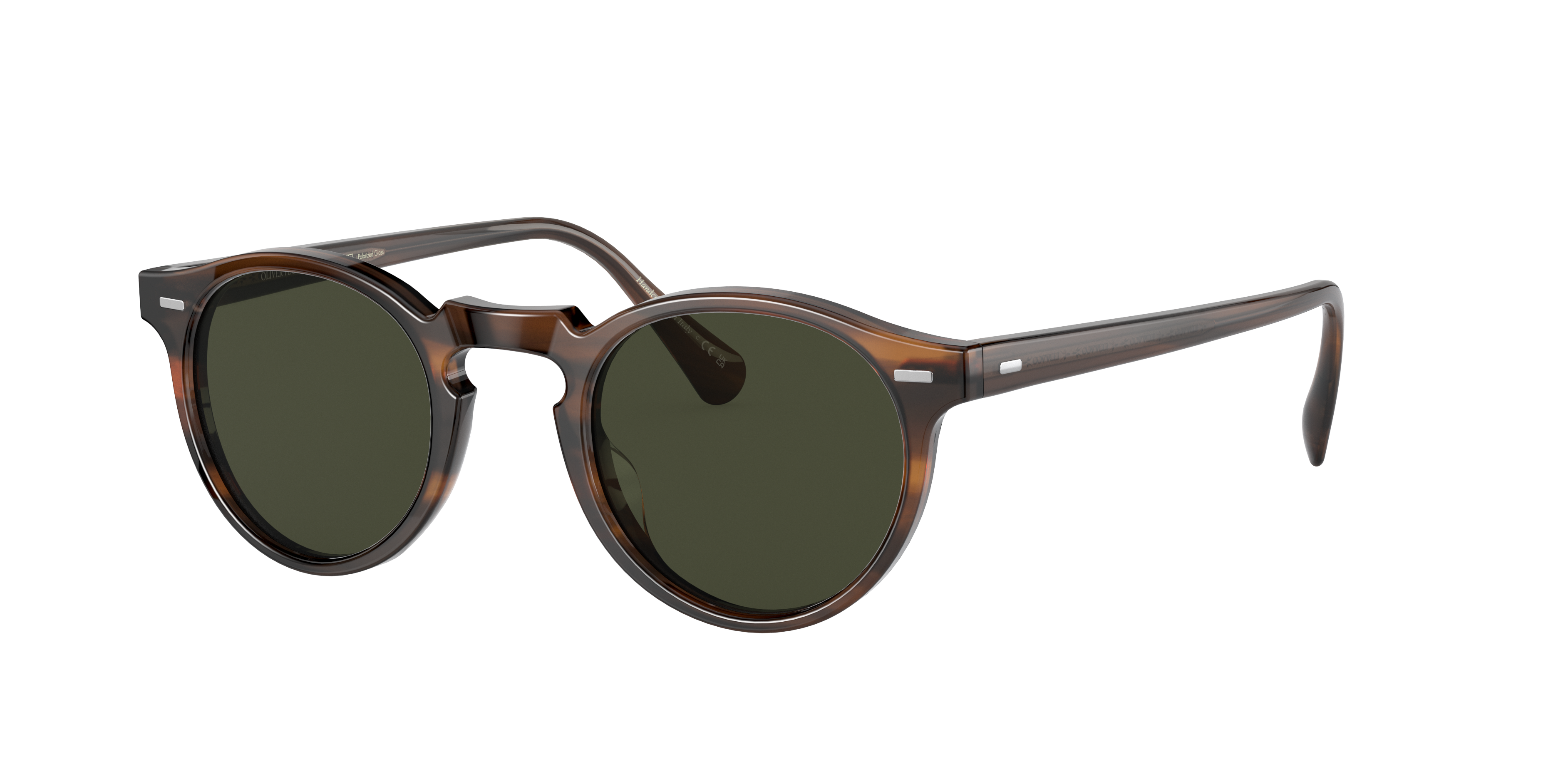 Shop Oliver Peoples Unisex Sunglass Ov5217s Gregory Peck Sun In G-15 Polar