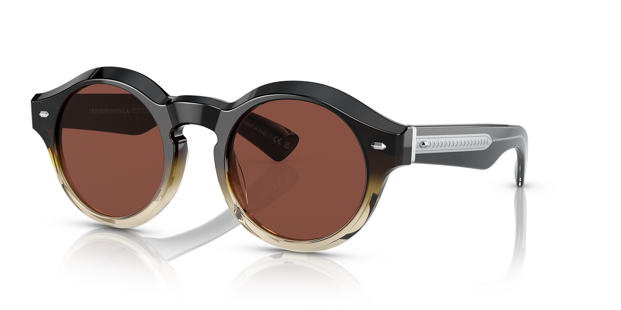 Oliver Peoples OV5493SU Cassavet 50 Burgundy & Kona Gradient Sunglasses