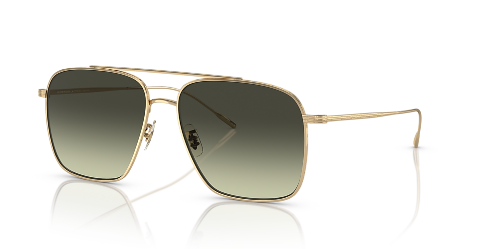 Oliver peoples gold store sunglasses