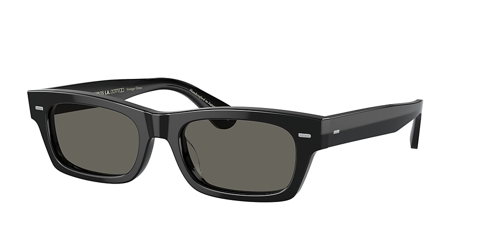 Oliver Peoples OV5510SU Davri 52 Carbon Grey & Black Sunglasses ...