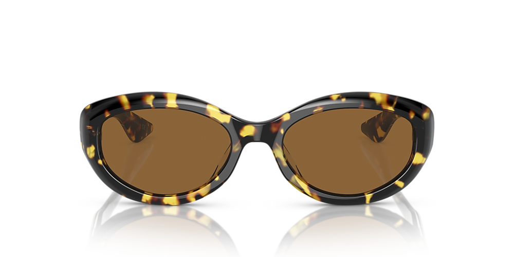Women's Oliver Peoples 53mm Oval Sunglasses - Dark Tortoise