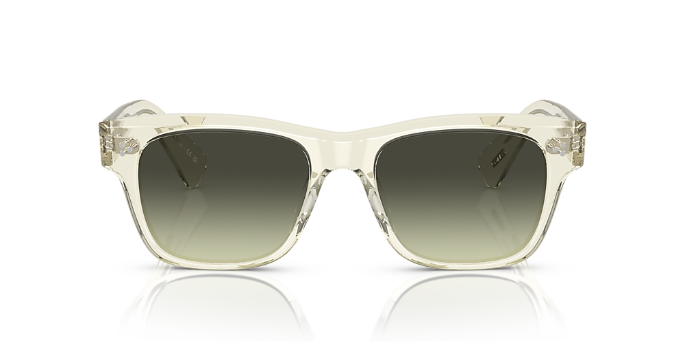 OLIVER PEOPLES OV5524SU Birell Sun Pale Citrine - Unisex Luxury Sunglasses,  G-15 Gradient Lens