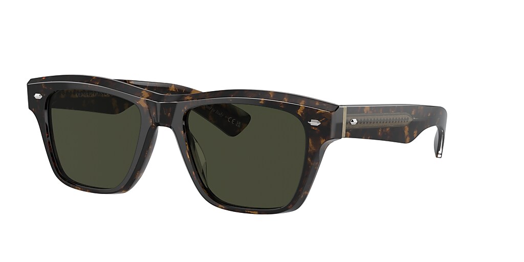 Oliver Peoples OV5522SU Oliver Sixties Sun 52 G-15 Polar & Walnut ...