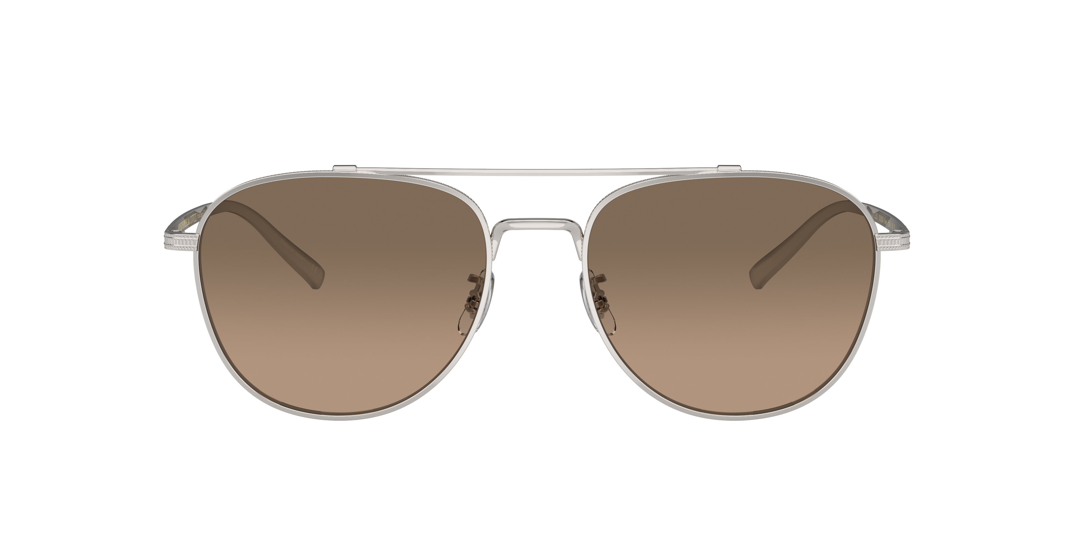 Shop Oliver Peoples Unisex Sunglass Ov1335st Rivetti In Sandstone Gradient Polar