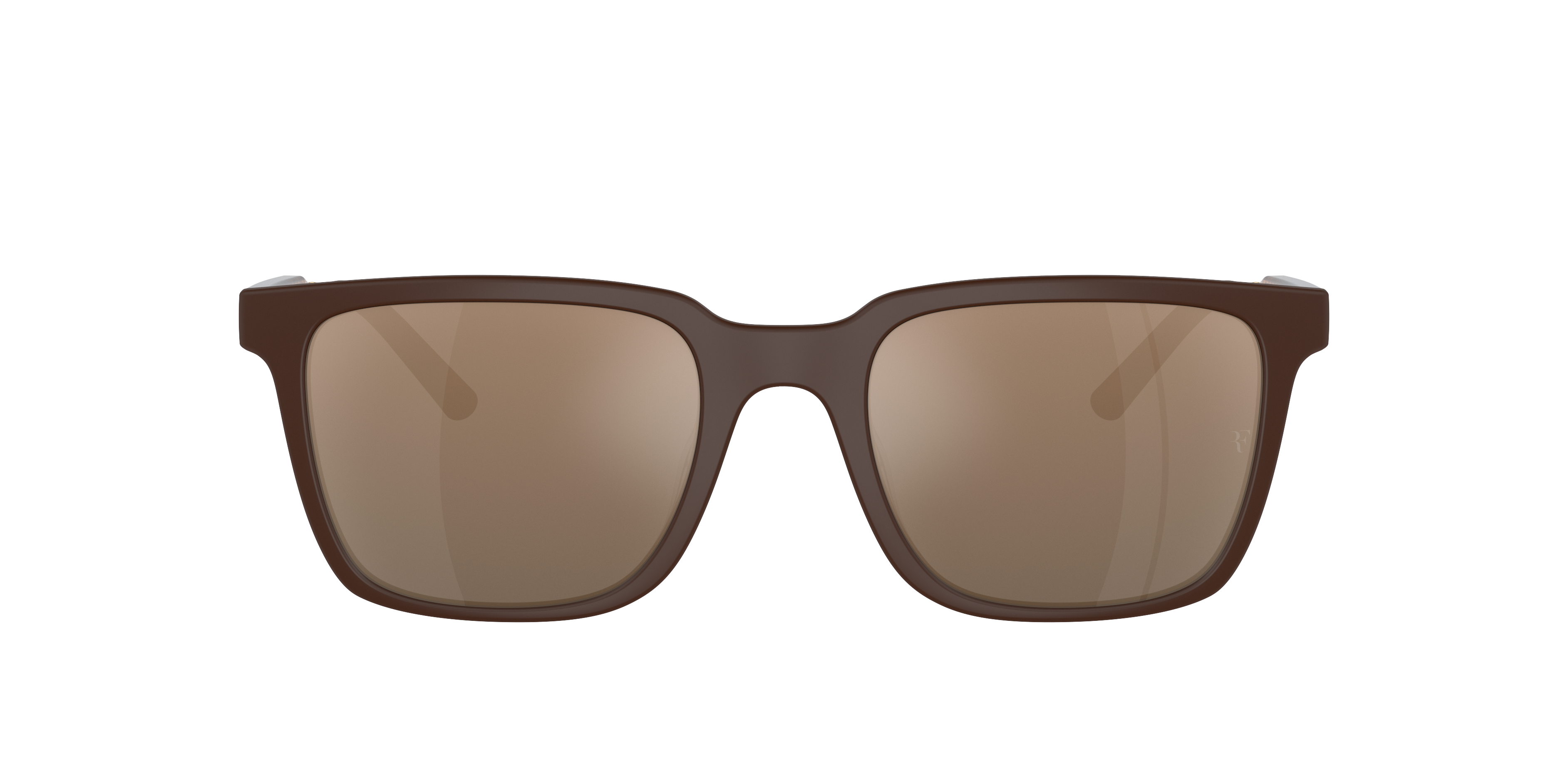 Shop Oliver Peoples Man Sunglass Ov5553su Mr. Federer In Desert Flash Mirror