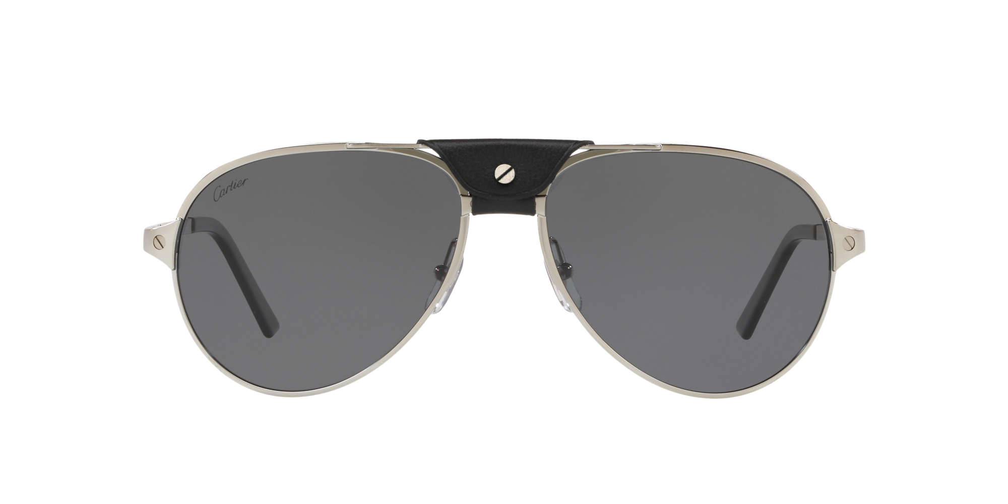 cartier black buffalo horn sunglasses