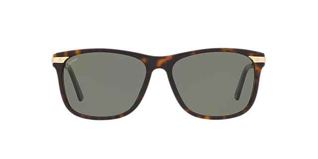 Cartier CT0104S 57 Grey Black Sunglasses Sunglass Hut Australia