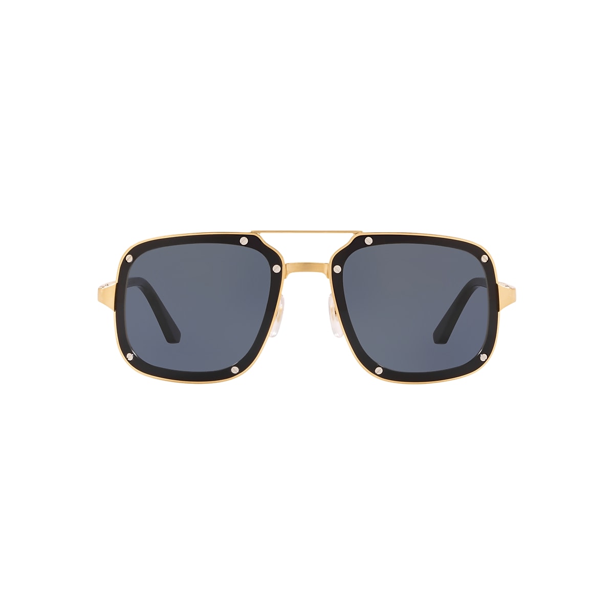 Cartier CT0194S 58 Blue Gold Shiny Sunglasses Sunglass Hut