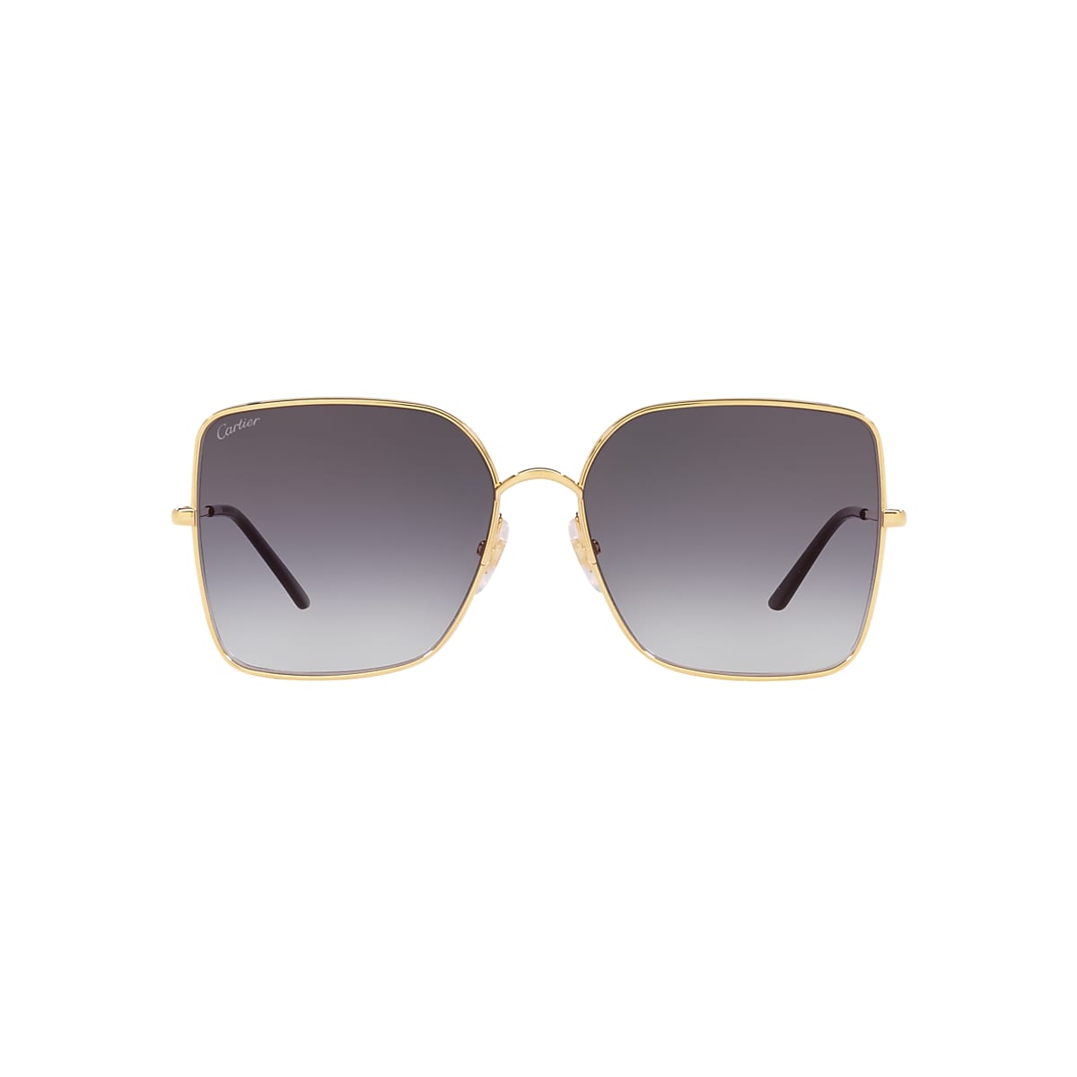 Cartier CT0299S 59 Grey Gold Sunglasses Sunglass Hut United