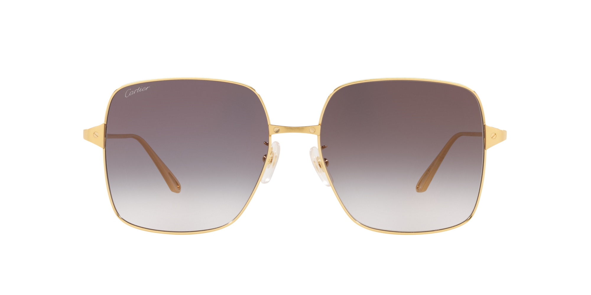 Cartier CT0359S 60 Brown & Gold Sunglasses | Sunglass Hut New Zealand