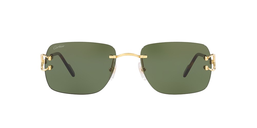 Cartier CT0330S 59 Oro Sunglass Hut