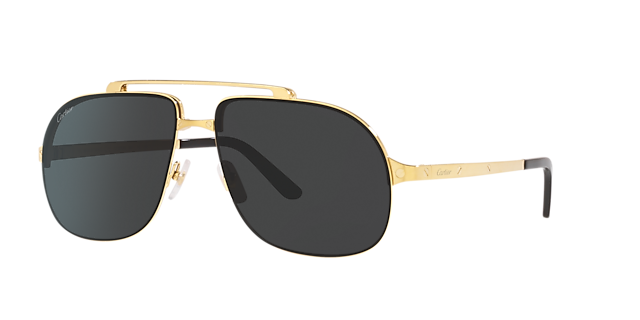 Cartier CT0353S 62 Green Gold Sunglasses Sunglass Hut