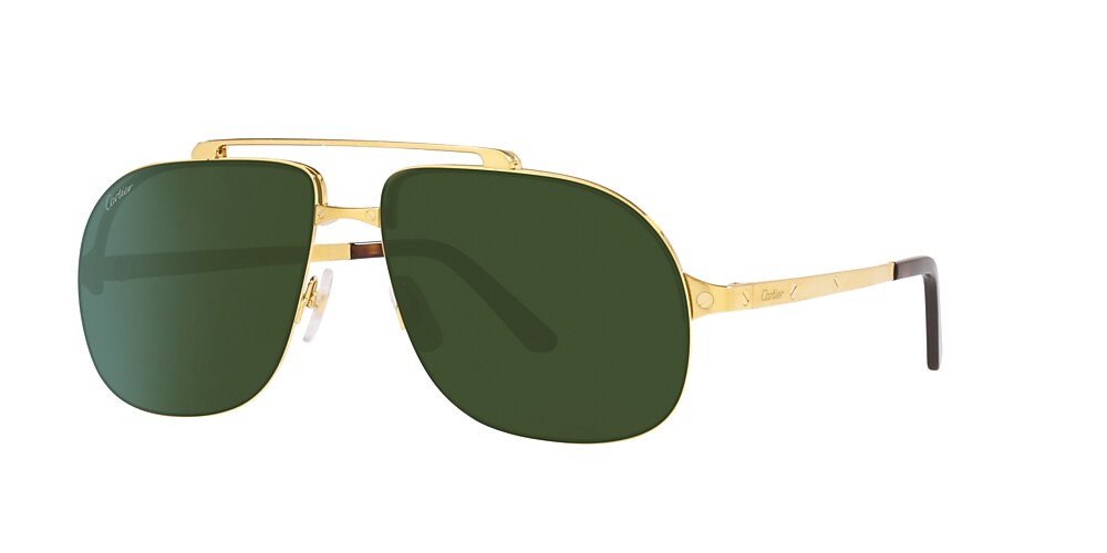 Cartier CT0353S 62 Green Gold Sunglasses Sunglass Hut Australia