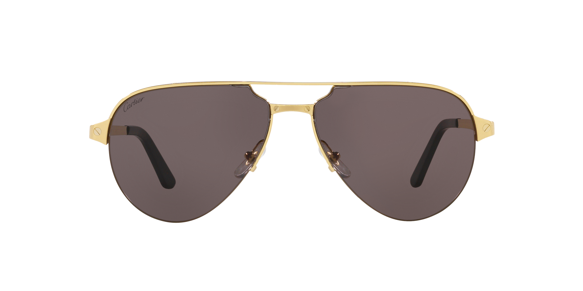 Cartier Mann Sunglass Ct0386s In Brown