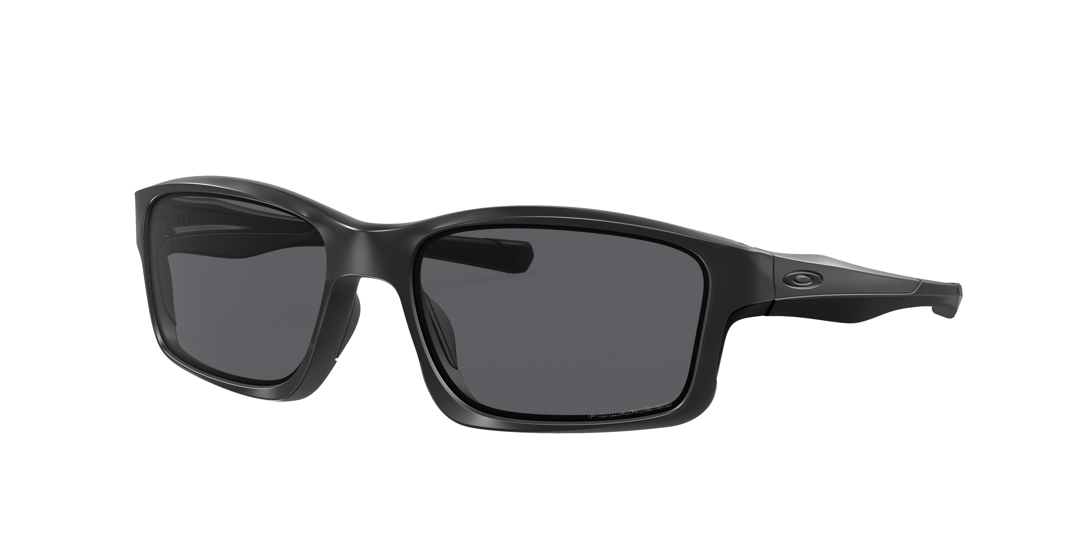 OAKLEY OO9247 Chainlink Matte Black - Men Sunglasses, Grey Polarized Lens
