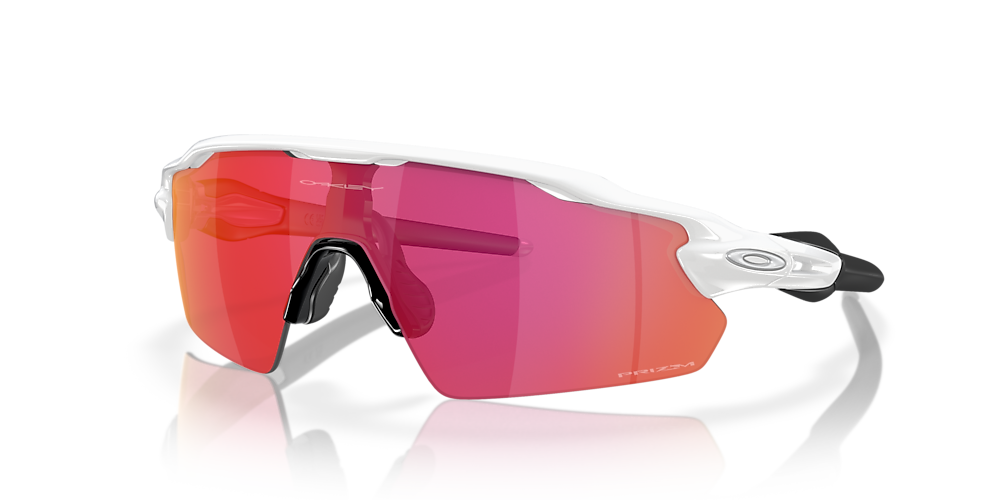 Oakley OO9211 Radar® EV Pitch® 01 Prizm Field & Polished White Sunglasses |  Sunglass Hut USA