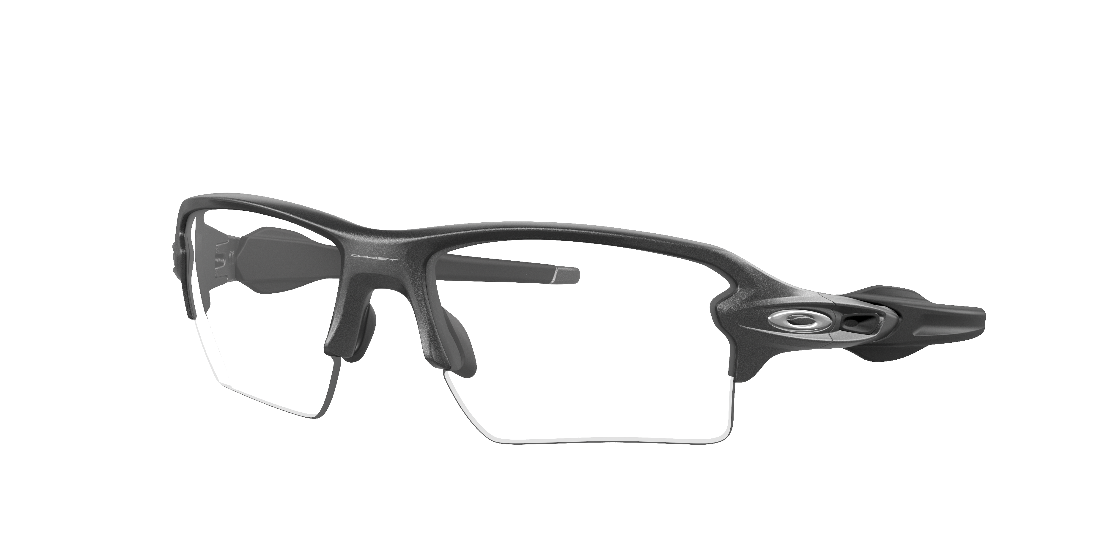 OAKLEY Gafas de sol Flak 2.0 XL Hombre Steel/Clear-Black Photo Irid