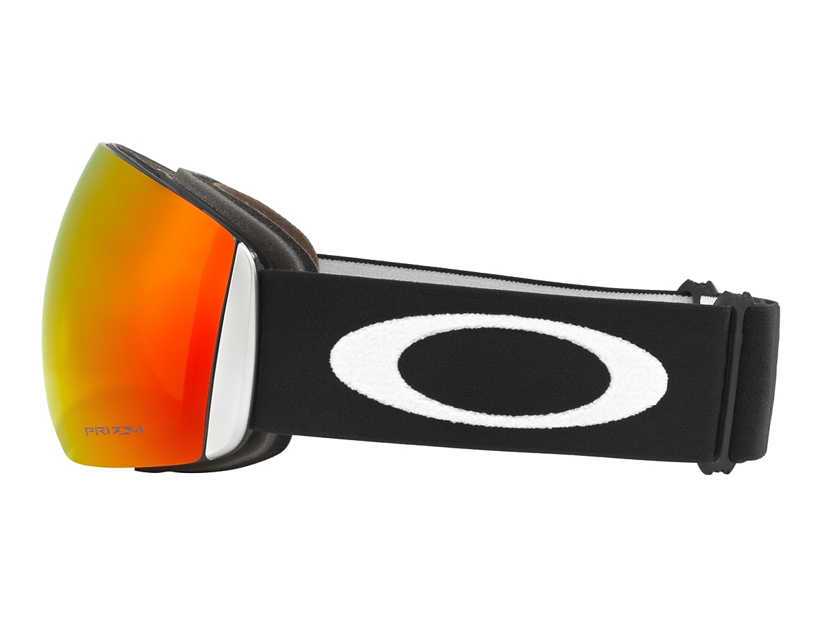 Oakley OO7050 Flight Deck L Snow Goggles L 0 00 with Red lenses and Black frame Sunglass Hut