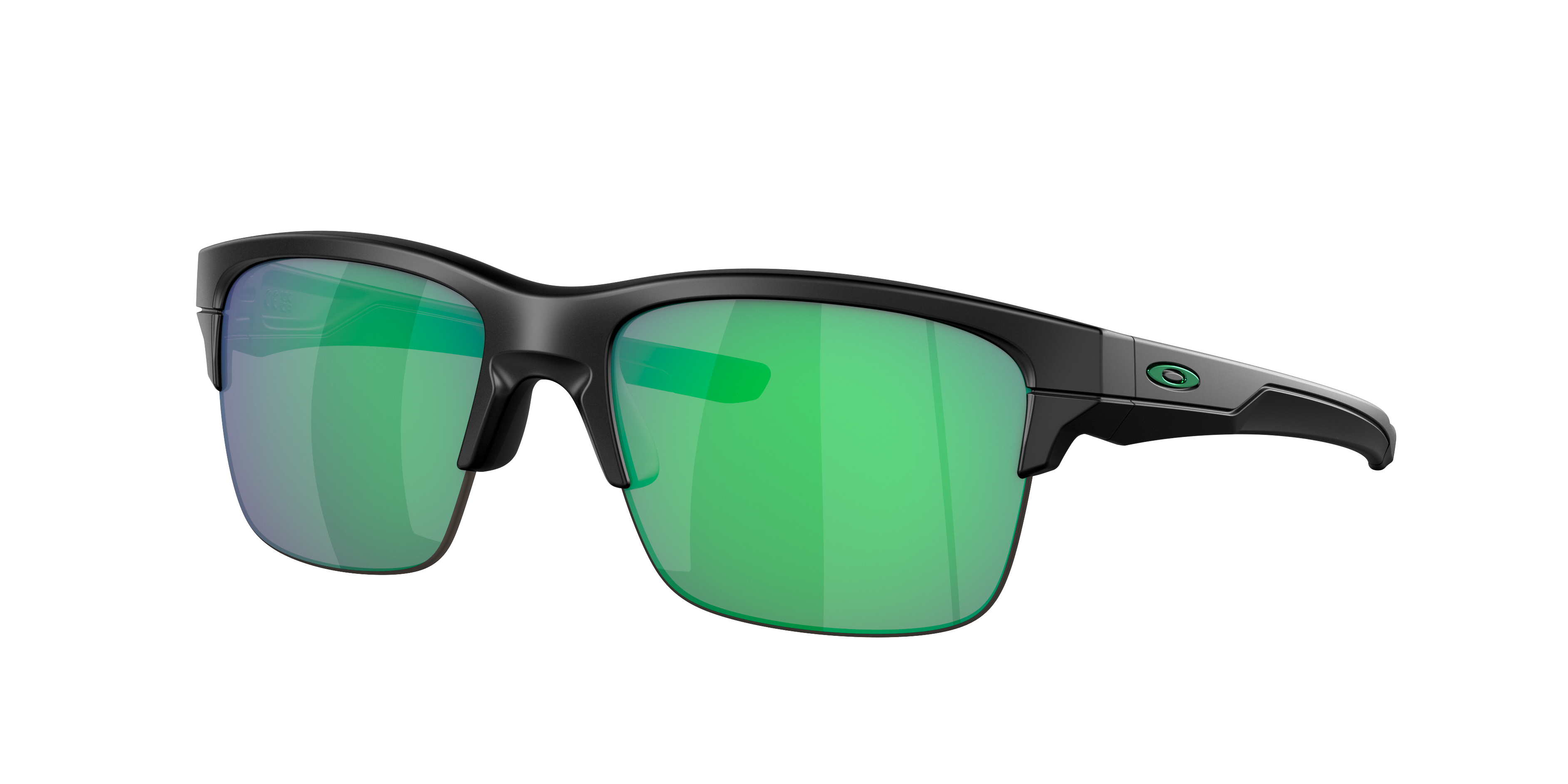 OAKLEY OO9316 Thinlink Matte Black - Man Sunglasses, Jade Iridium Lens