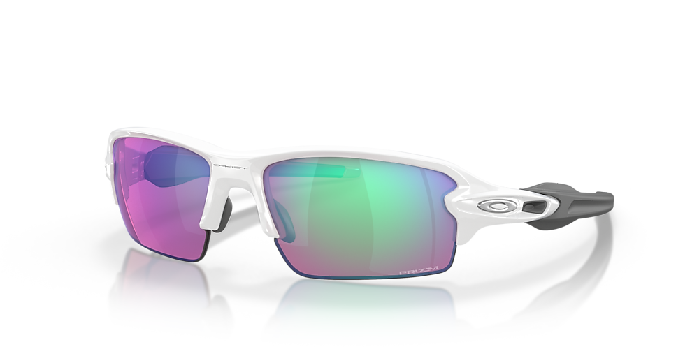 smerte semester Soak Oakley OO9271 Flak® 2.0 (Low Bridge Fit) 61 Prizm Golf & Polished White  Sunglasses | Sunglass Hut USA