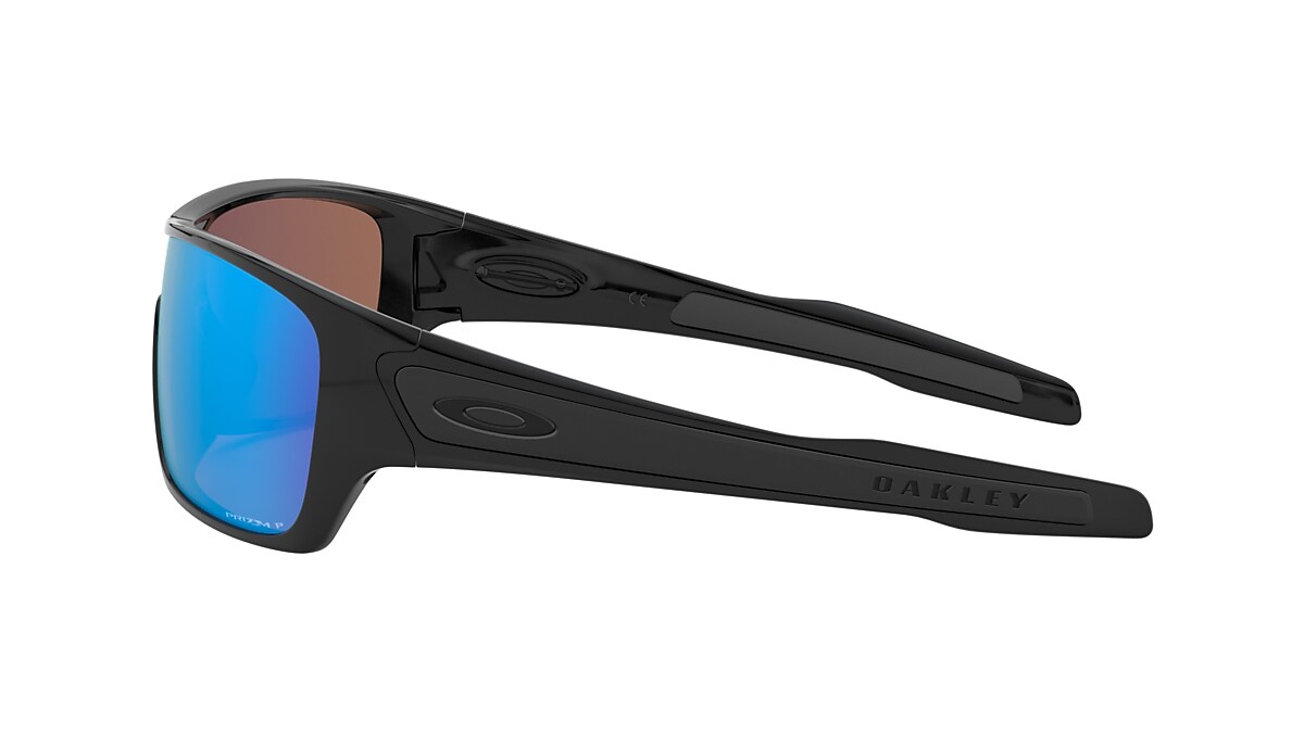 Oakley OO9307 Turbine Rotor 01 Prizm Deep Water Polarized & Polished Black  Polarised Sunglasses | Sunglass Hut Australia