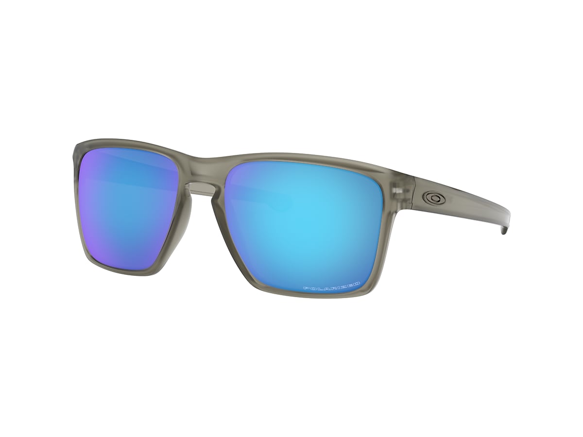 Oakley OO9341 Sliver™ XL 57 Sapphire Iridium Polarized & Matte Grey Ink  Polarized Sunglasses | Sunglass Hut Canada