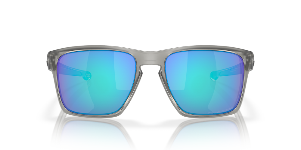 OO9341 Sliver™ 57 Sapphire Iridium Polarized & Matte Grey Polarized Sunglasses Sunglass Hut USA