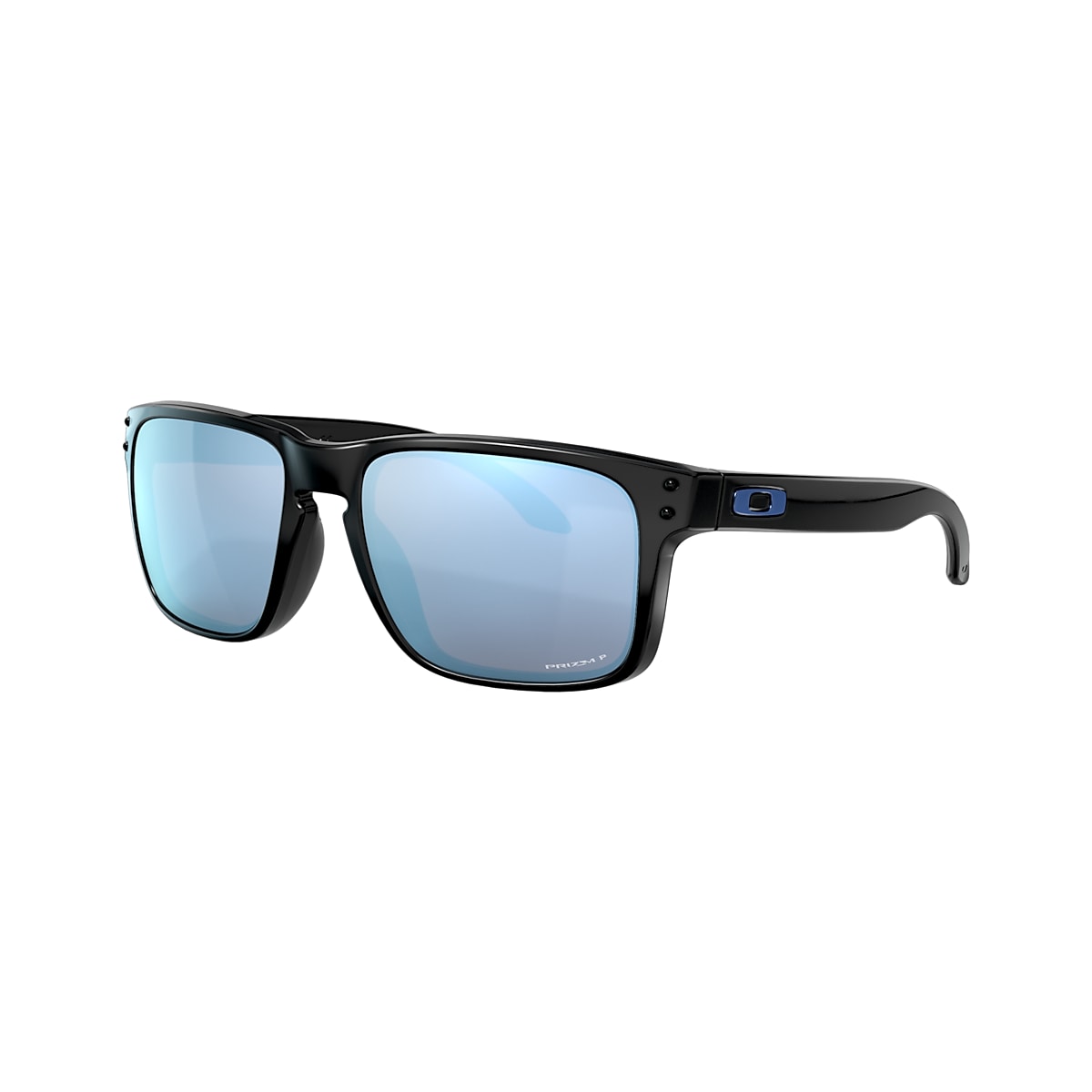 Oakley OO9102 Holbrook™ 57 Prizm Deep Water Polarized & Polished Black  Polarized Sunglasses | Sunglass Hut USA