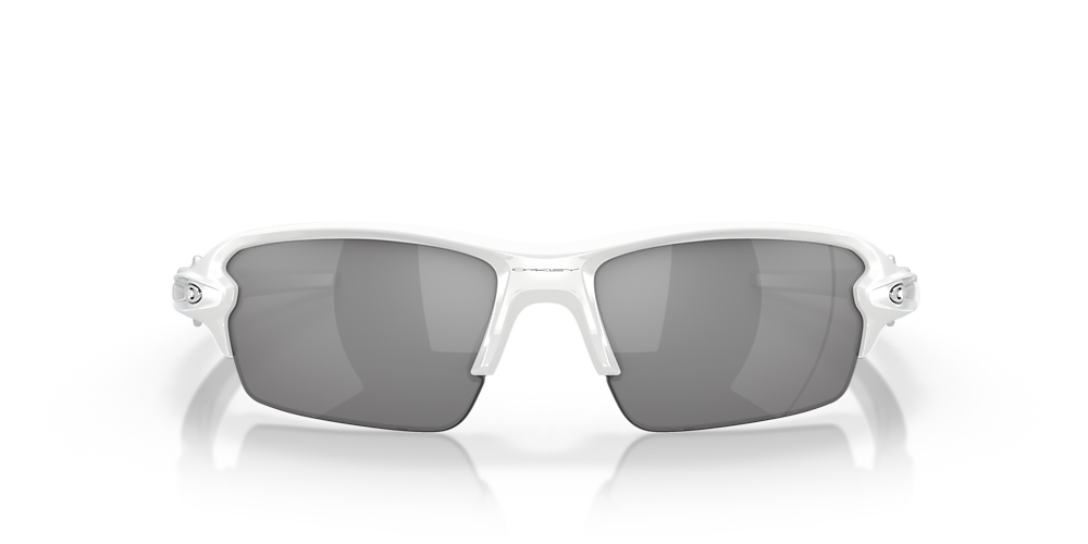 OAKLEY OO9271 Flak 2.0 (Low Bridge Fit) Polished White - Unisex Sunglasses,  Slate Iridium Lens