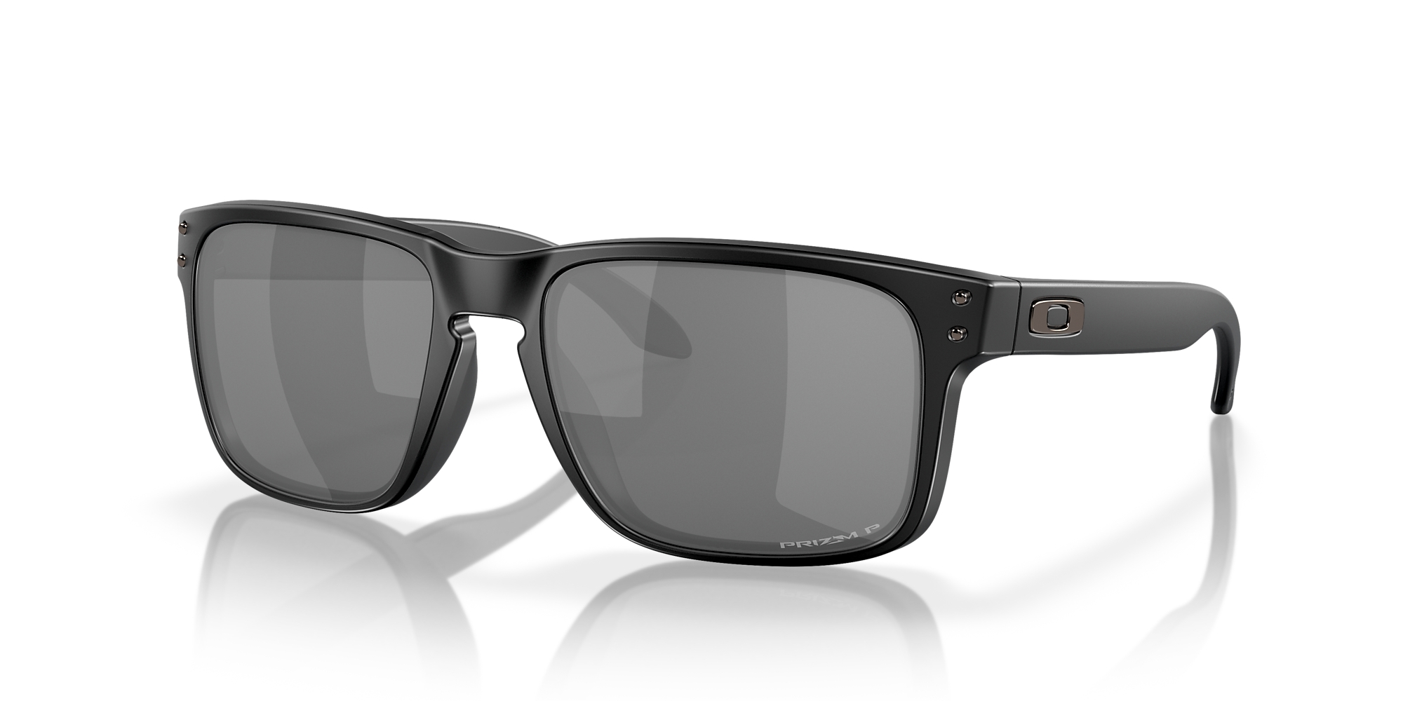 Oakley Oo9244 Holbrook™ Low Bridge Fit 56 Prizm Black Polarized And Matte Black Polarized