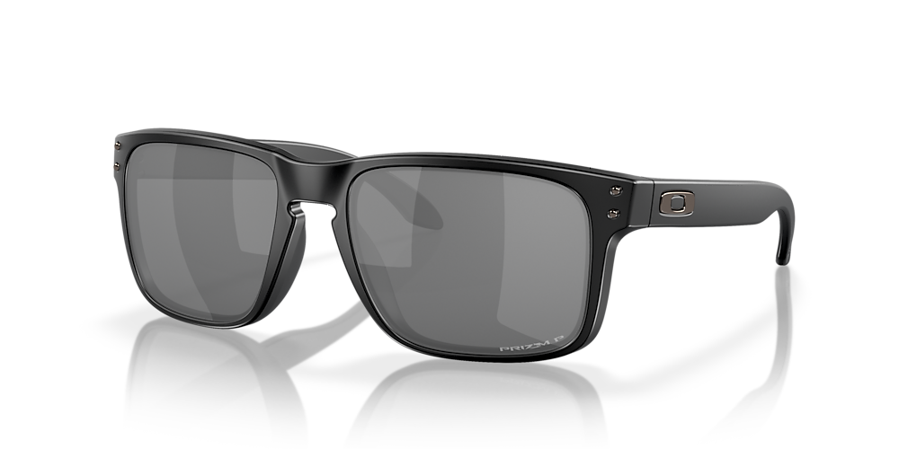 Oakley OO9244 Holbrook™ (Low Bridge Fit) 56 Prizm Black Polarized & Matte  Black Polarized Sunglasses | Sunglass Hut USA
