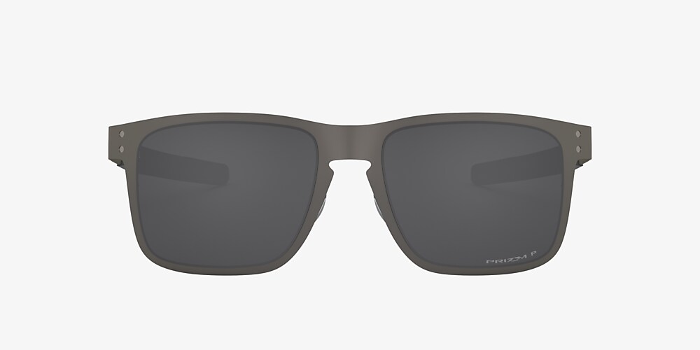 Oakley OO4123 Holbrook™ Metal 55 Prizm Black Polarized & Matte Gunmetal  Polarised Sunglasses | Sunglass Hut Australia