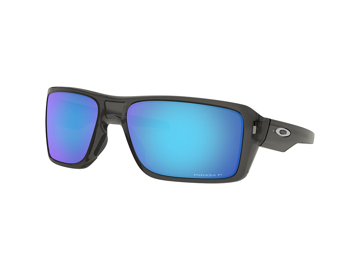 Oakley OO9380 Double Edge 66 Prizm Sapphire Polarized & Grey Smoke  Polarized Sunglasses | Sunglass Hut USA