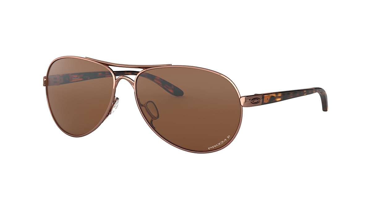 Rose Gold Feedback OO4079-01 Sunglasses