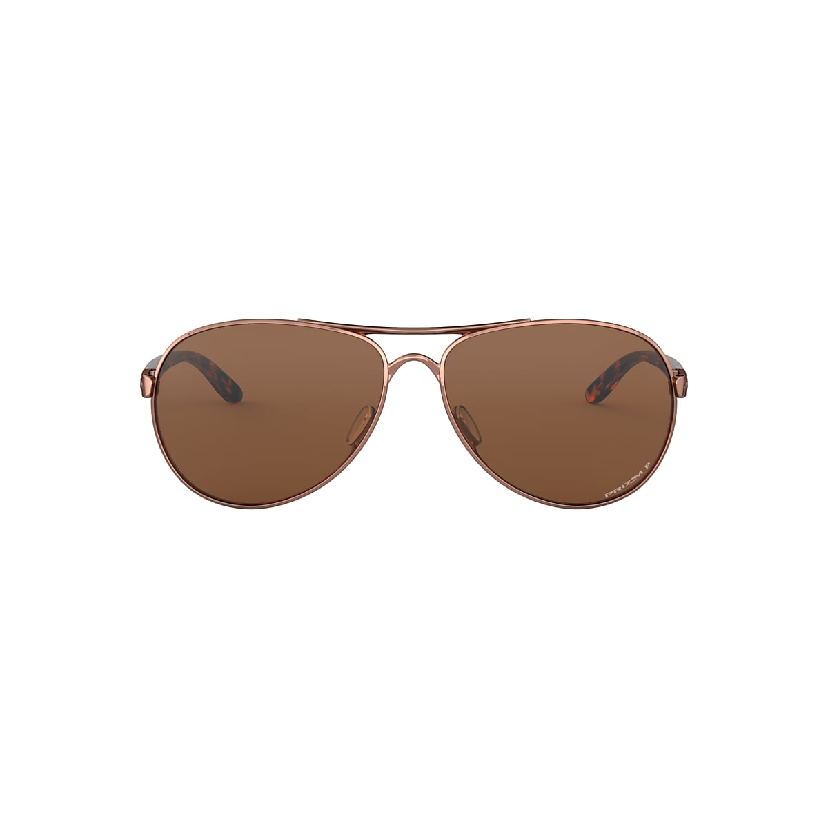 Feedback Prizm Rose Gold Lenses, Satin Rose Gold Frame Sunglasses