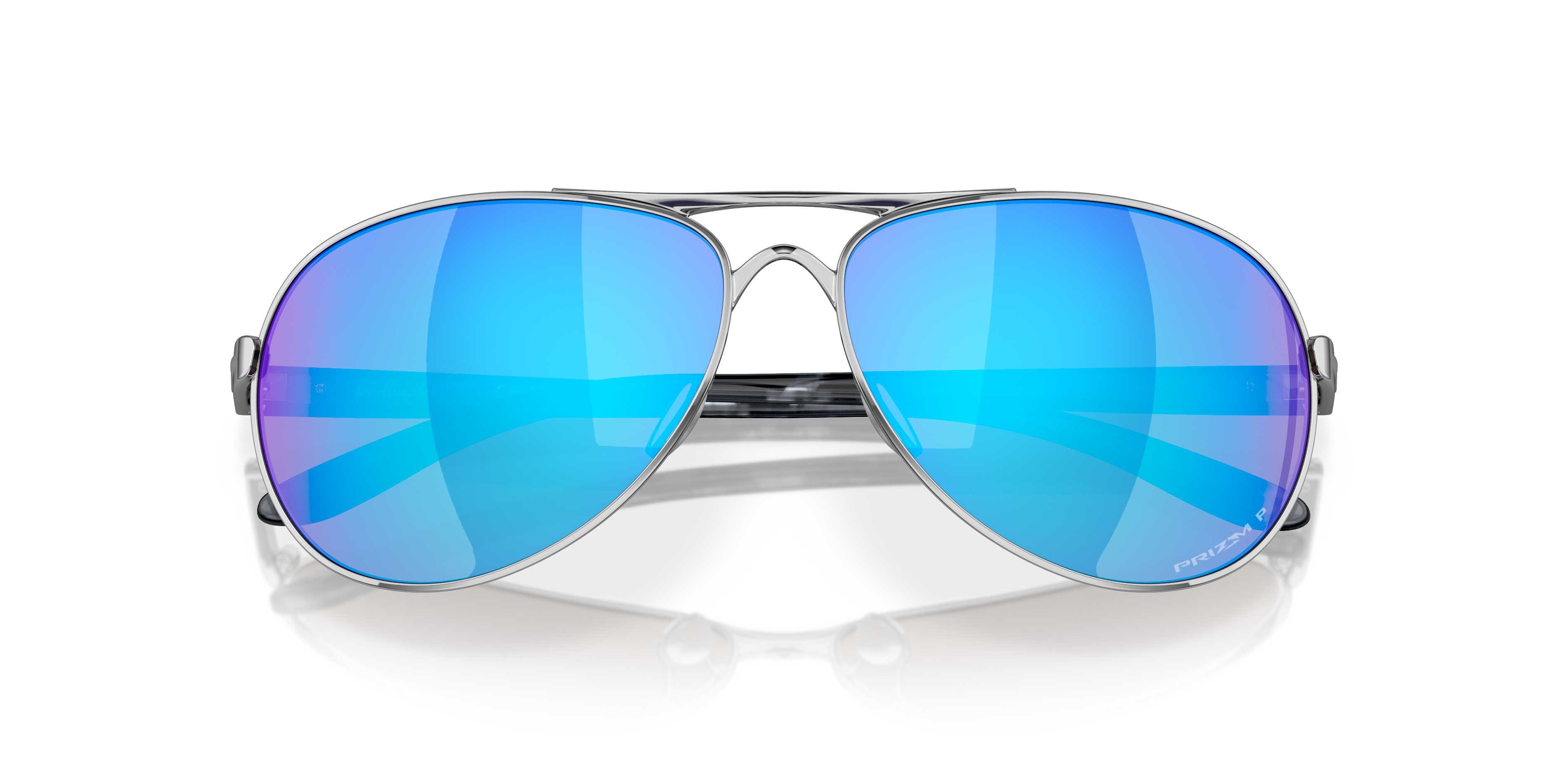 oakley blue aviator sunglasses