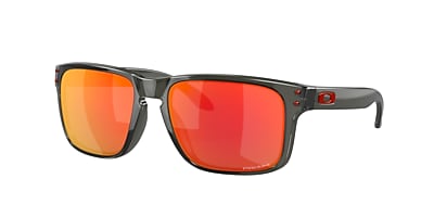 Overflod bladre Styre Oakley OO9244 Holbrook™ (Low Bridge Fit) 56 Prizm Ruby & Grey Smoke  Sunglasses | Sunglass Hut USA