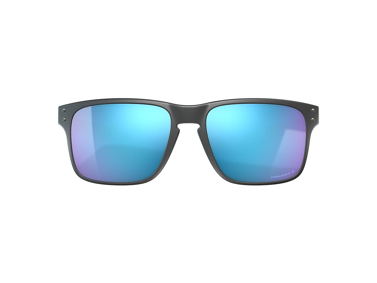 Oakley OO9384 Holbrook™ Mix 57 Prizm Sapphire Polarized & Steel Polarized  Sunglasses | Sunglass Hut USA