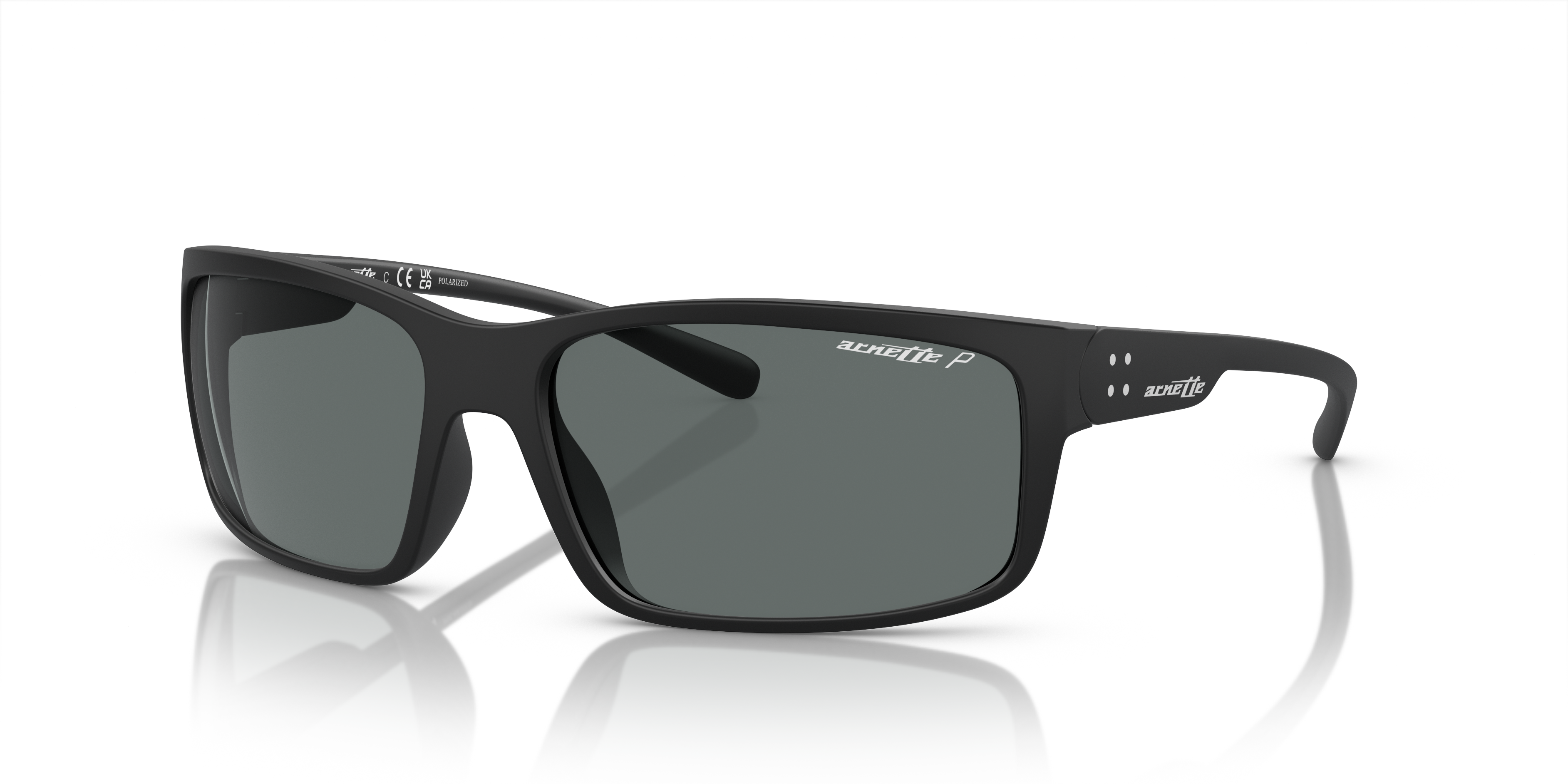 Arnette Sunglasses Fastball 2.0 4242 251125 Matt Black Blue Mirror 