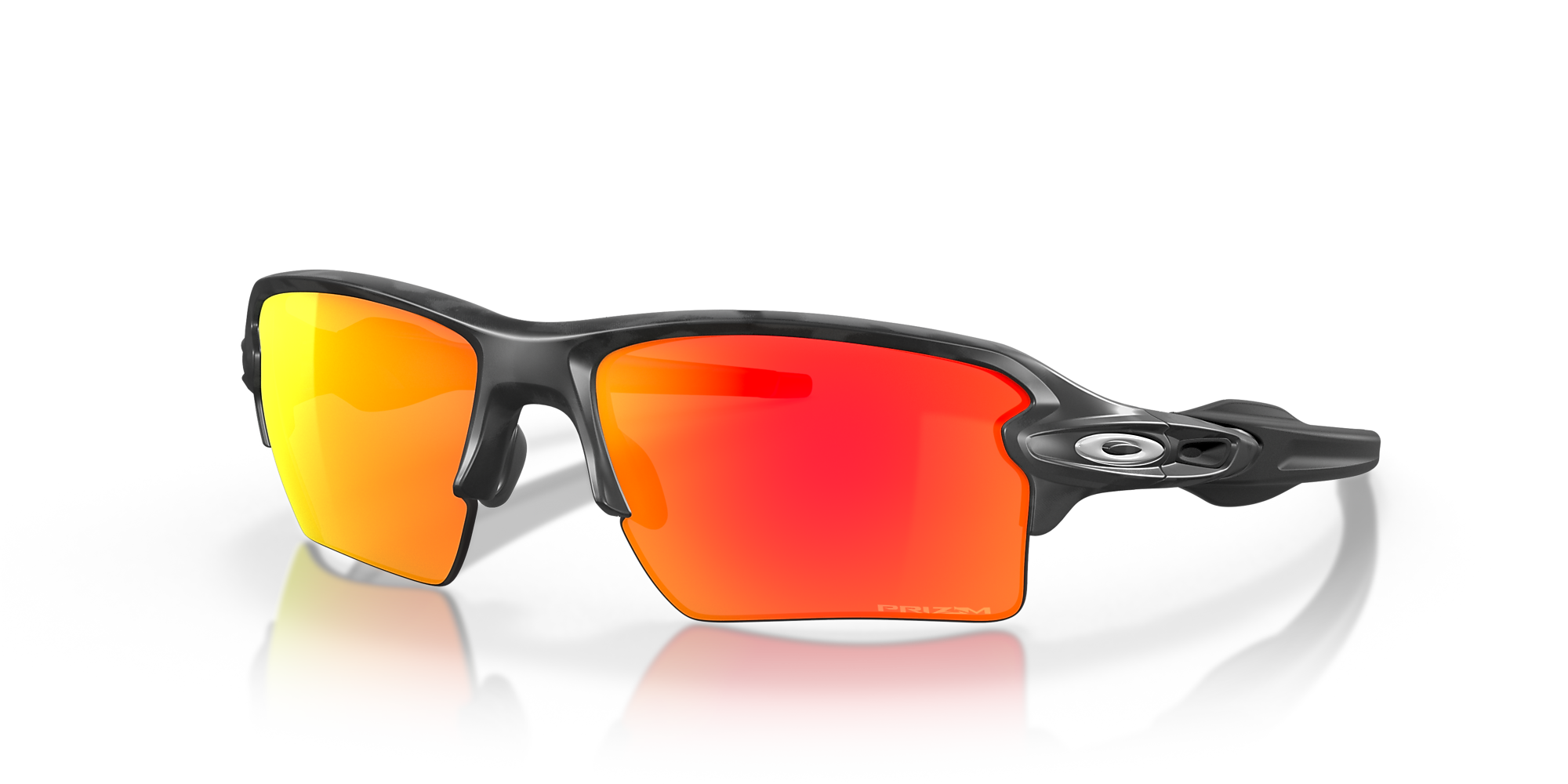 Oakley OO9188 Flak® 2.0 XL Black Camo Collection 59 Prizm Ruby & Black ...