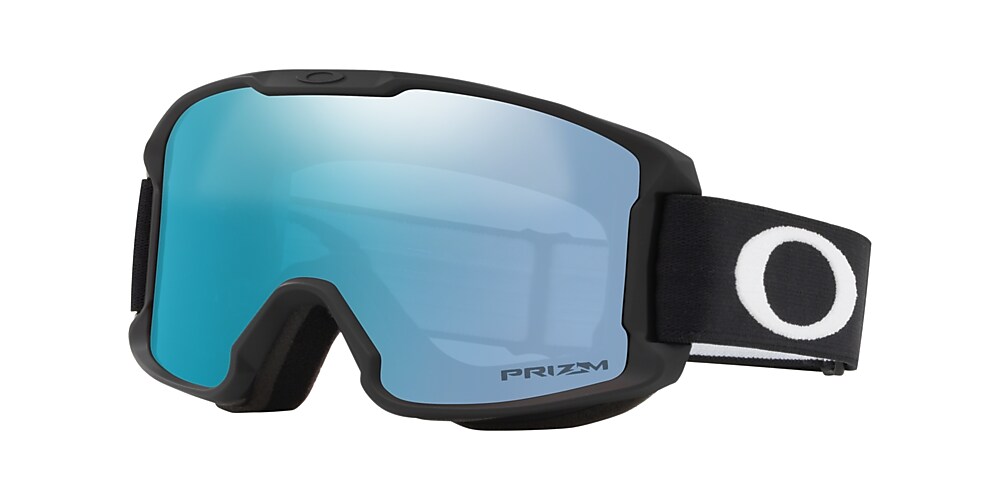 Oakley flight deck matte black goggles with prizm clearance sapphire iridium lenses