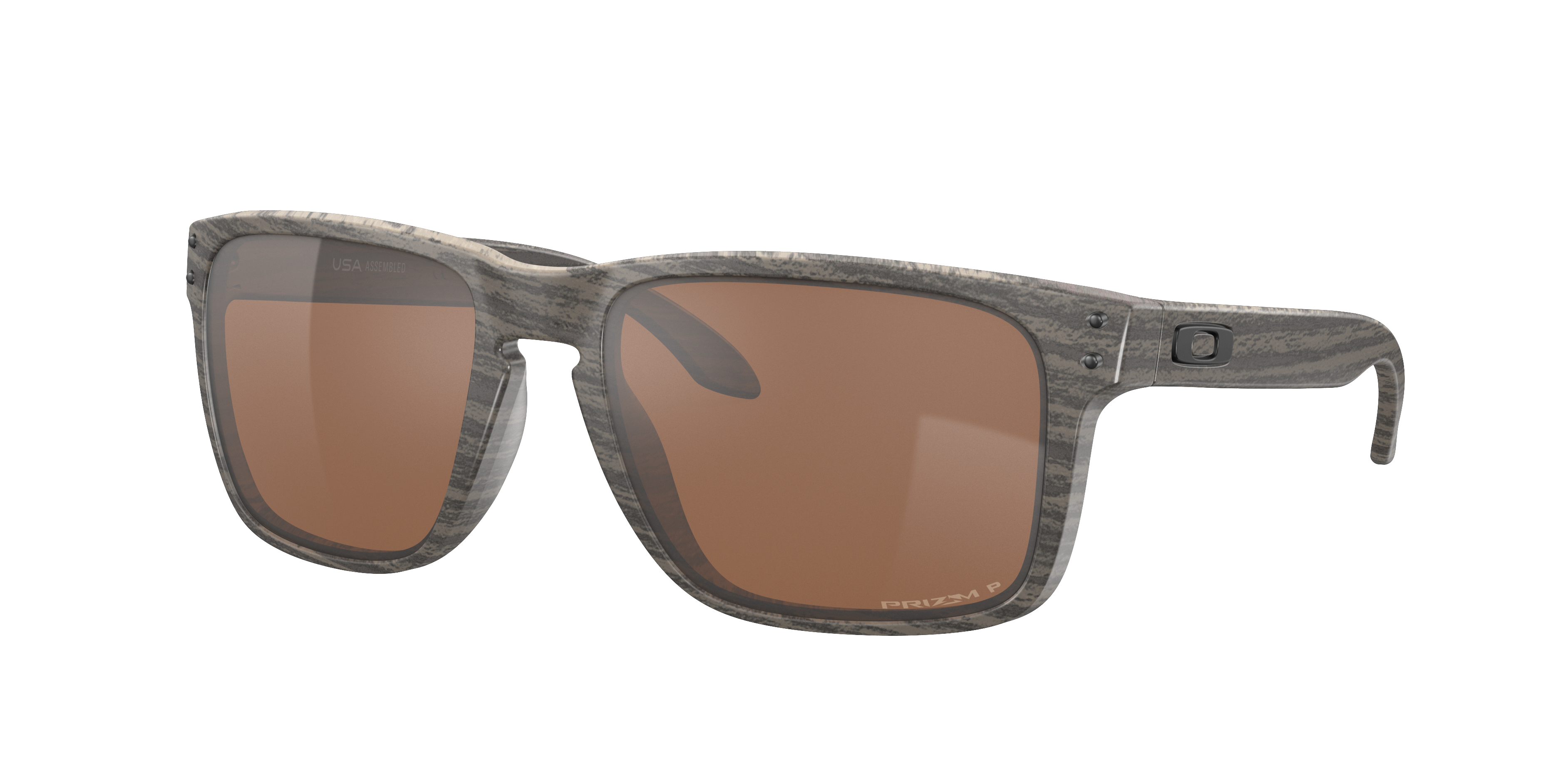 Holbrook™ (Low Bridge Fit) High Resolution Collection Prizm Sapphire  Lenses, Polished Black Frame Sunglasses