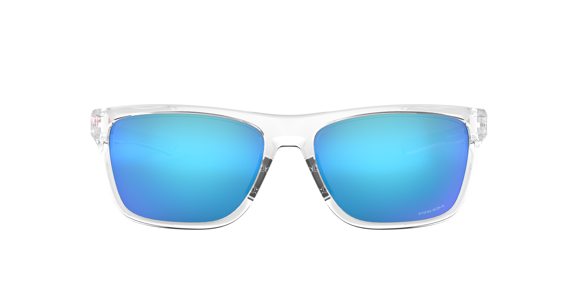 blue transparent sunglasses