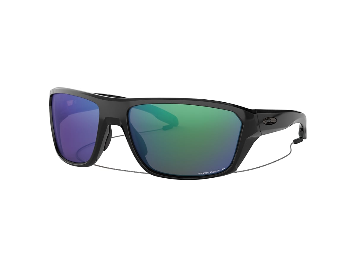 Oakley OO9416 Split Shot 64 Prizm Shallow Water Polarized & Polished Black  Polarised Sunglasses | Sunglass Hut Australia