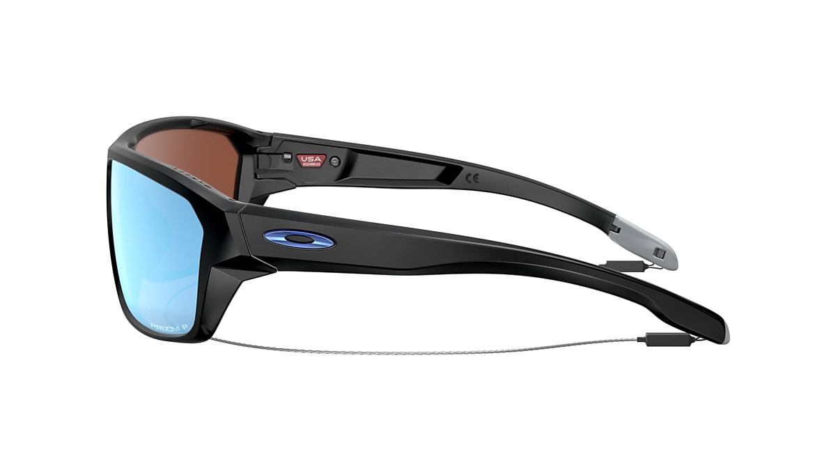 Oakley OO9416 Split Shot 64 Prizm Deep Water Polarized & Matte Black  Polarized Sunglasses | Sunglass Hut USA