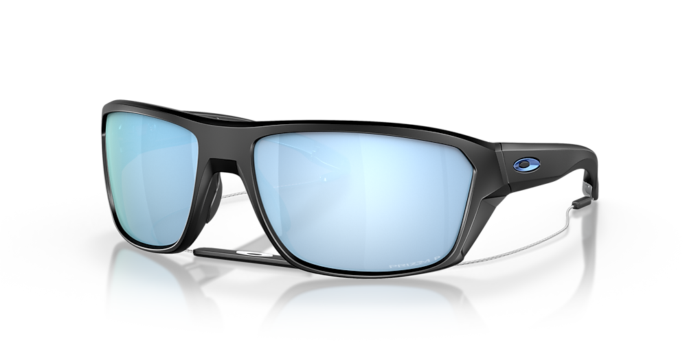 Oakley OO9416 Split Shot 64 Prizm Deep Water Polarized & Matte Black  Polarized Sunglasses