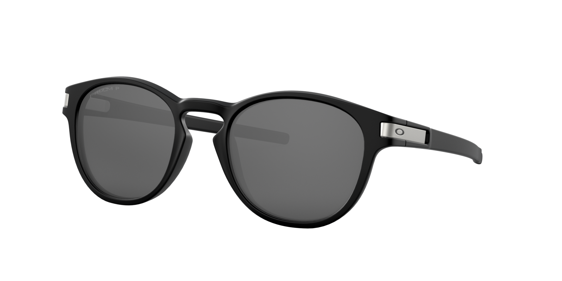 Oakley Unisex Sunglass OO9349 Latch™ (Low Bridge Fit) - Frame color: Matte Black Ink, Lens color: Prizm Black Polarized