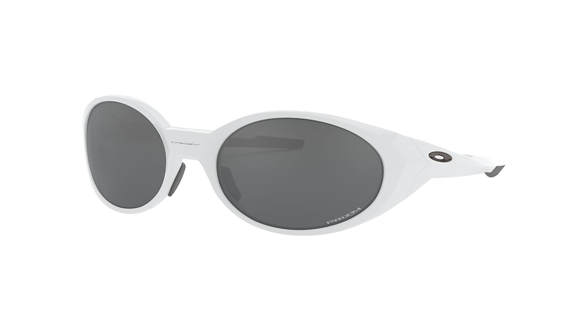 OAKLEY OO9438 Polished White - Unisex Sunglasses, Prizm Black Lens