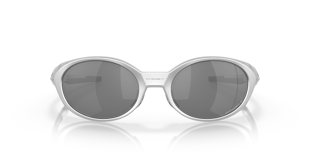 OAKLEY OO9438 Eye Jacket Redux Silver - Man Sunglasses, Prizm Black  Polarized Lens