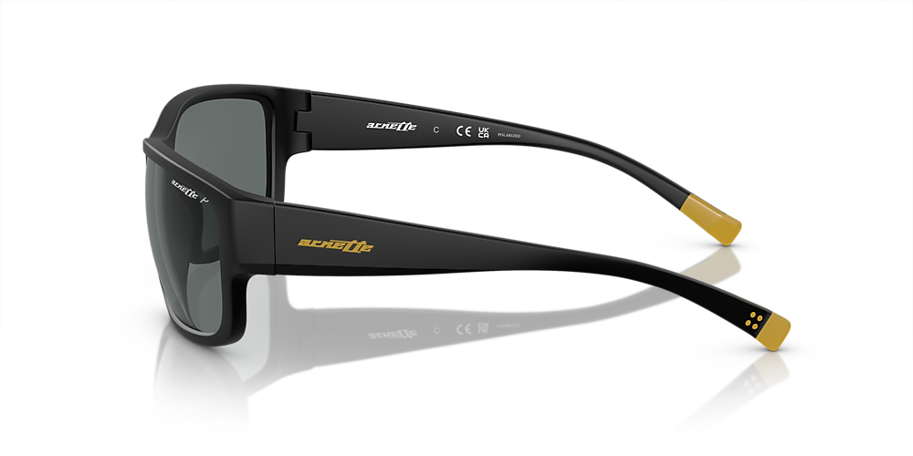 Arnette AN4256 BUSHWICK 62 Polarized Dark Grey & Matte Black Arnette AN4256 BUSHWICK 62 Polarized Dark Grey & Matte Black